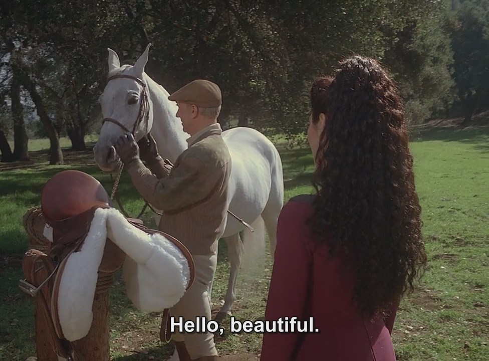 Picard and his horse