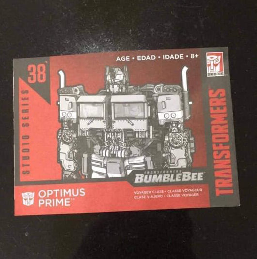 Studio Series 38 Voyager Optimus Prime Instruction Manual